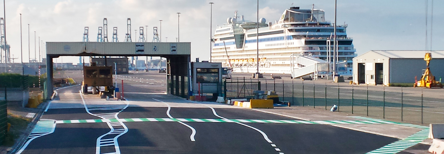 Line Service, intern verkeersplan